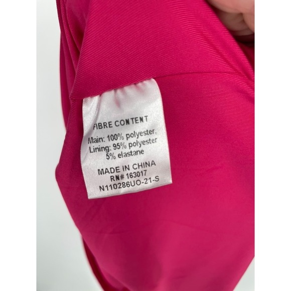 Princess Polly Killer Queen Mini Dress Womens 6 Tall Pink Cowl Neck Cocktail NWT - Picture 10 of 11